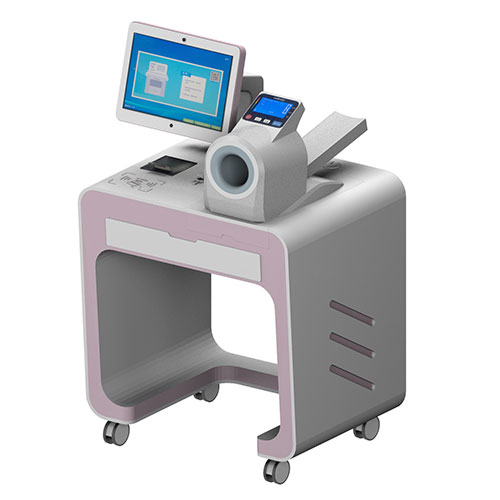 Cardiovascular health checkup kiosk machine