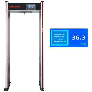 temperature screening gate