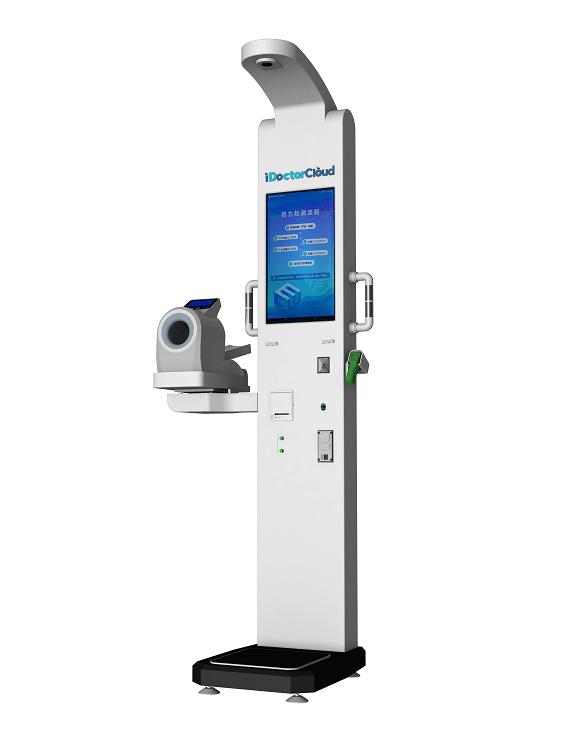 Self service health check up kiosk